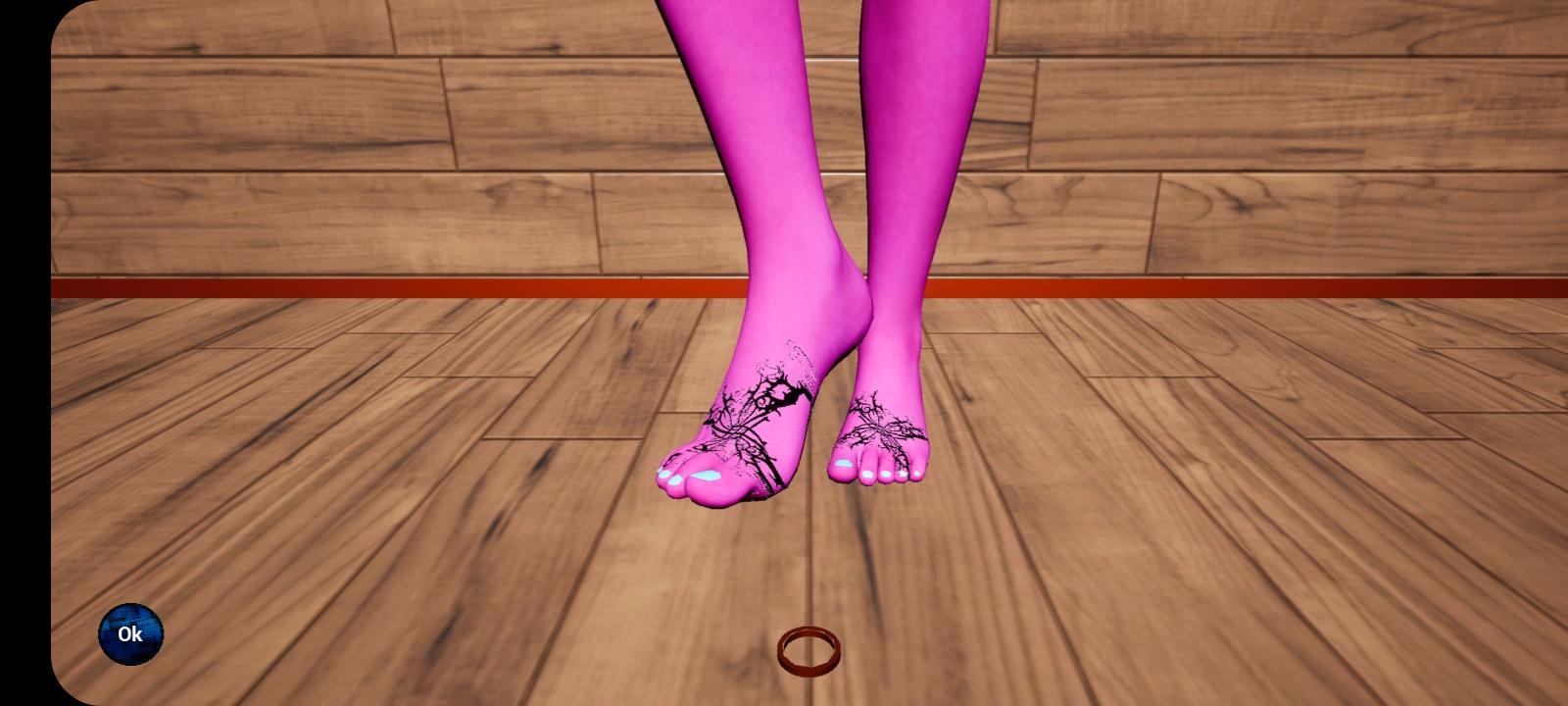 Foot mod. Lolatoenailz feet. Miss Elsi Spring feet. Notebook feet Pink pijame.