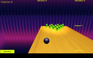 One Touch Bowling- Aim & Shoot captura de pantalla 2