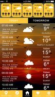 برنامه‌نما Todays Weather, Weather Today & Tomorrow Forecast عکس از صفحه