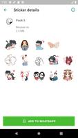 WASticker Animated Love ภาพหน้าจอ 3