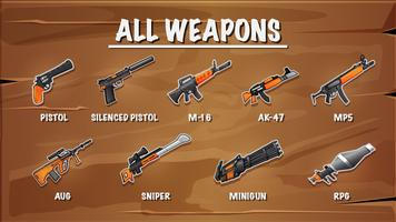 Zombie Legends : Tap & Drag syot layar 1