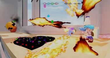 Annoying Orange 3D VS FNF MOD captura de pantalla 2