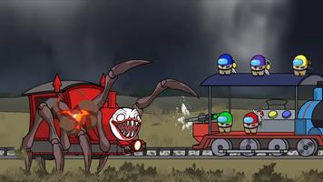 Among Us vs Choo Choo Charles screenshot 3