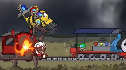 Among Us vs Choo Choo Charles APK download