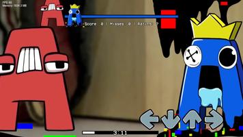 FNF Vs Rainbow Alphabet screenshot 1