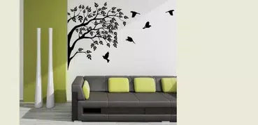 Wand dekorative Malerei