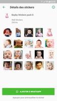 Cute Babies Stickers Animated 截图 2