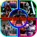 Wallpaper Robot Police Heroes