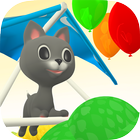 Fly Kitty! A Flappy Adventure أيقونة