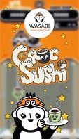 Wasabi : Croc Sushi plakat