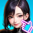 Sexy touch girls: idle clicker أيقونة
