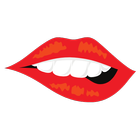 Romance lips stickers - WAStickerApps আইকন