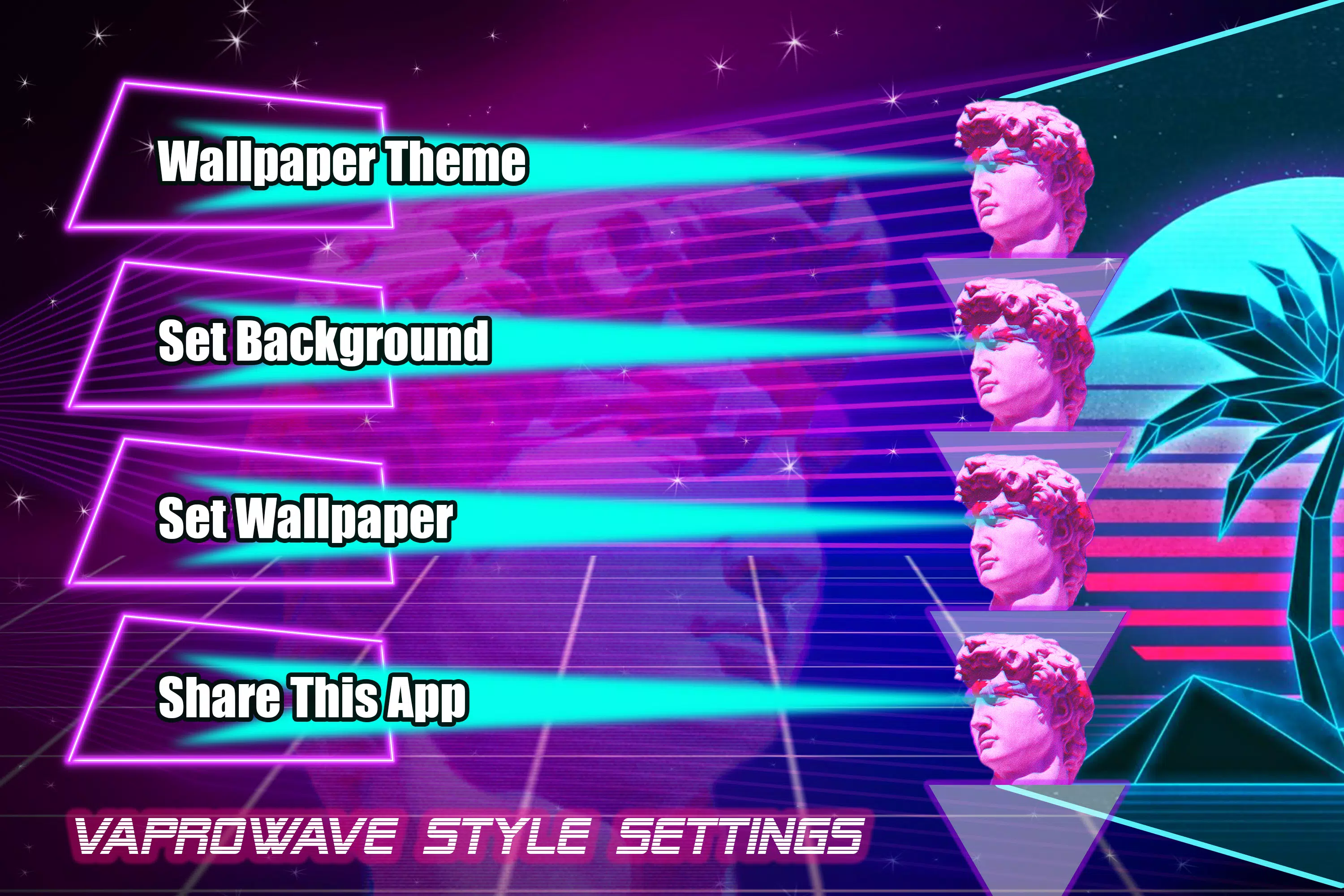 Aesthetic Backgrounds - Vaporwave Live Wallpapers APK for Android Download