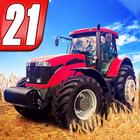 Farm Sim 21 PRO - Tractor Farming Simulator 3D icône