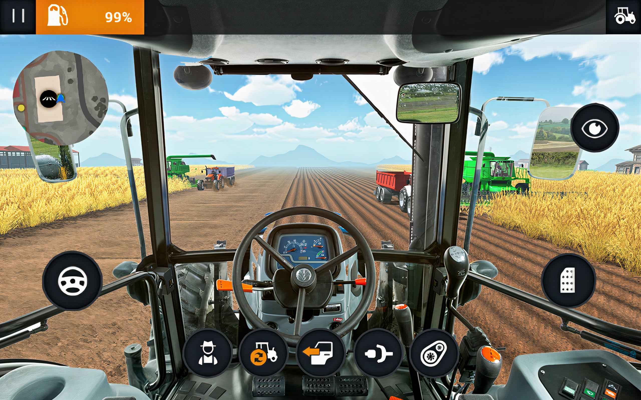 Farm Sim 21 PRO - Tractor Farming Simulator 3D APK pour Android Télécharger