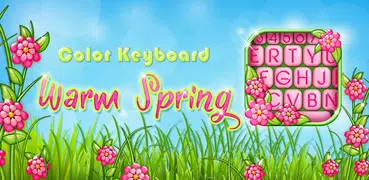 Warm Spring Color Keyboard