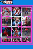 Warrior Spider Hero Man Puzzles 스크린샷 1