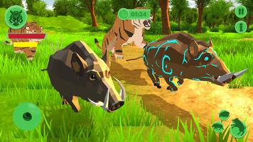 Wild Pig King Warthog Boar Sim capture d'écran 3
