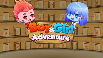 Boy and Girl : The Light Temple Affiche