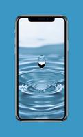 Капли воды живые обои скриншот 1