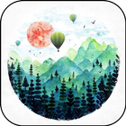 Easy Watercolor Painting icon