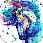 Watercolor Painting Wallpaper icon