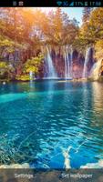 Waterfall 3D Live Wallpaper پوسٹر