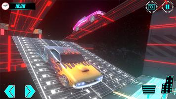 Space Car Speedway Rider - Nebula 3D Galaxy Race تصوير الشاشة 1