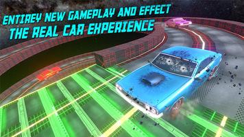 Space Car Speedway Rider - Nebula 3D Galaxy Race capture d'écran 2