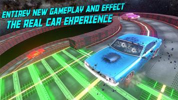 Space Car Speedway Rider - Nebula 3D Galaxy Race تصوير الشاشة 2