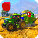 Superheroes Off road Tractor Stunt Racing APK