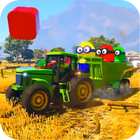 Superheroes Off road Tractor Stunt Racing 아이콘