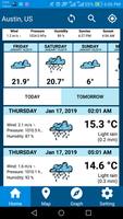 Weather Report 2019 Free Weather Forecast App تصوير الشاشة 1