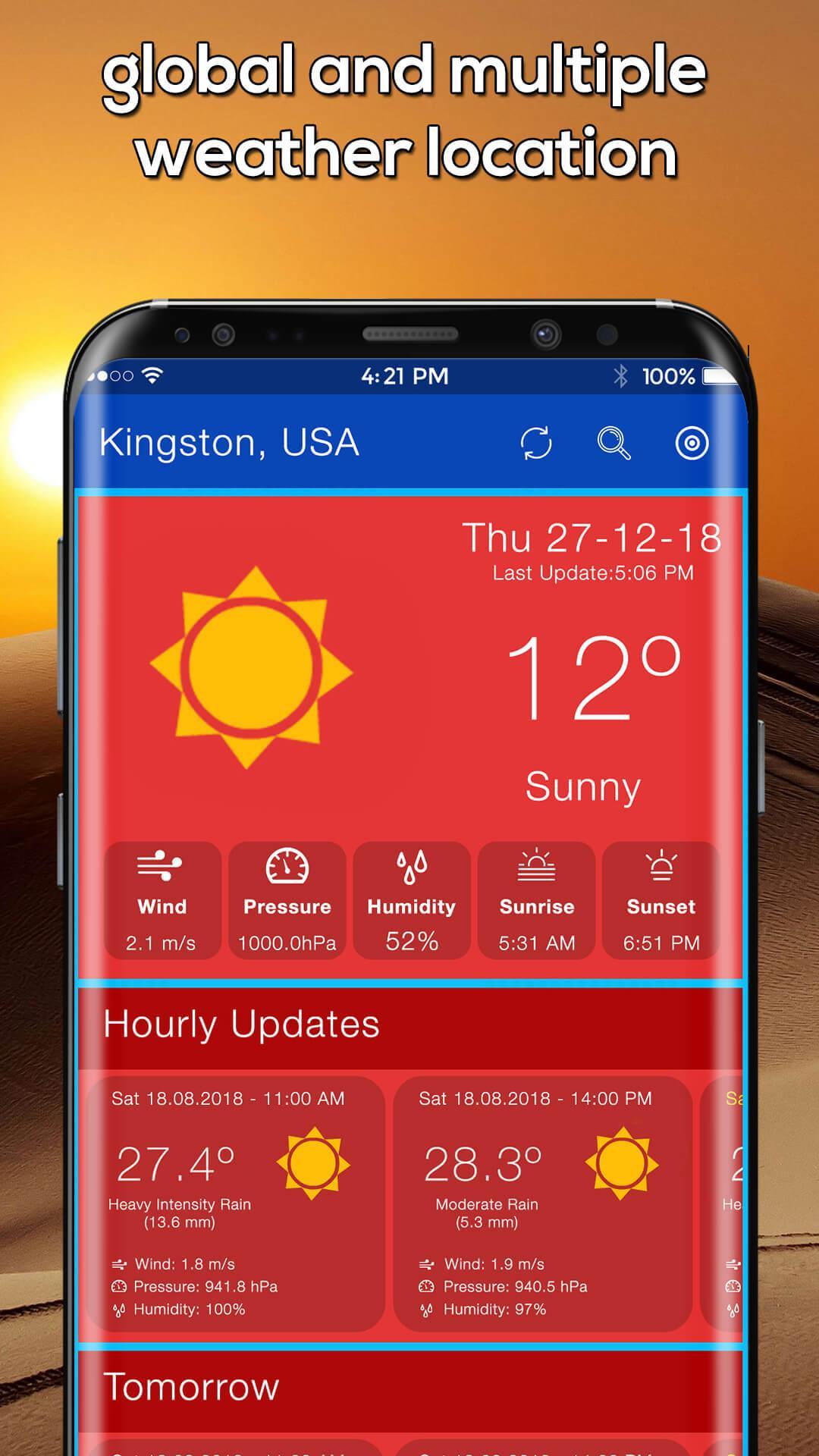 Android 用の 天気予報 19 お天気アプリ 気象レーダー 毎日の天気ライブ 雨レーダー 雪予報 Apk をダウンロード