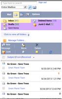 Web Access for Outlook Email capture d'écran 1