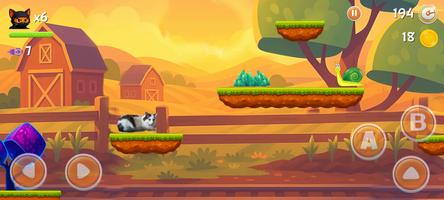 Zup-Zania: Crazy Ninja Cat ảnh chụp màn hình 2