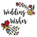 Wedding Wishes Stickers for Wh