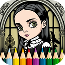 wednesday addams colors APK