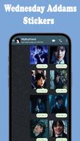 Wednesday ADDAMS Stickers اسکرین شاٹ 2