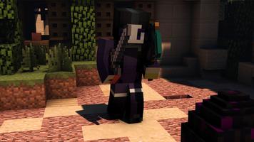 Wednesday Addams Minecraft PE 截圖 2