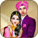 Punjabi Wedding-Indian Girl Ar icône