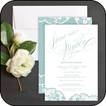 Conception d'invitation de mariage