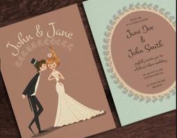 Best wedding invitation design Ekran Görüntüsü 2