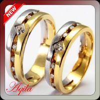 Design de bague de mariage Affiche