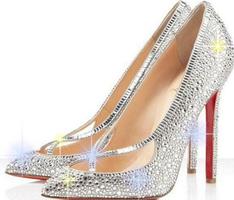 modèles de chaussures de mariage Affiche