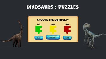 Dinosaurs Puzzles capture d'écran 1