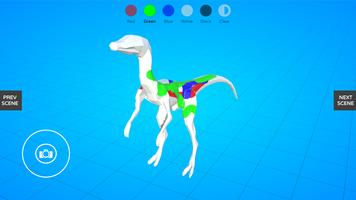 Dinosaurs Coloring Book 3D capture d'écran 1