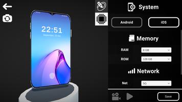 Phone Simulator - 3D Maker الملصق