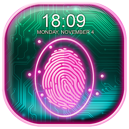 Impronta Digitale Blocca Schermo Scherzo App