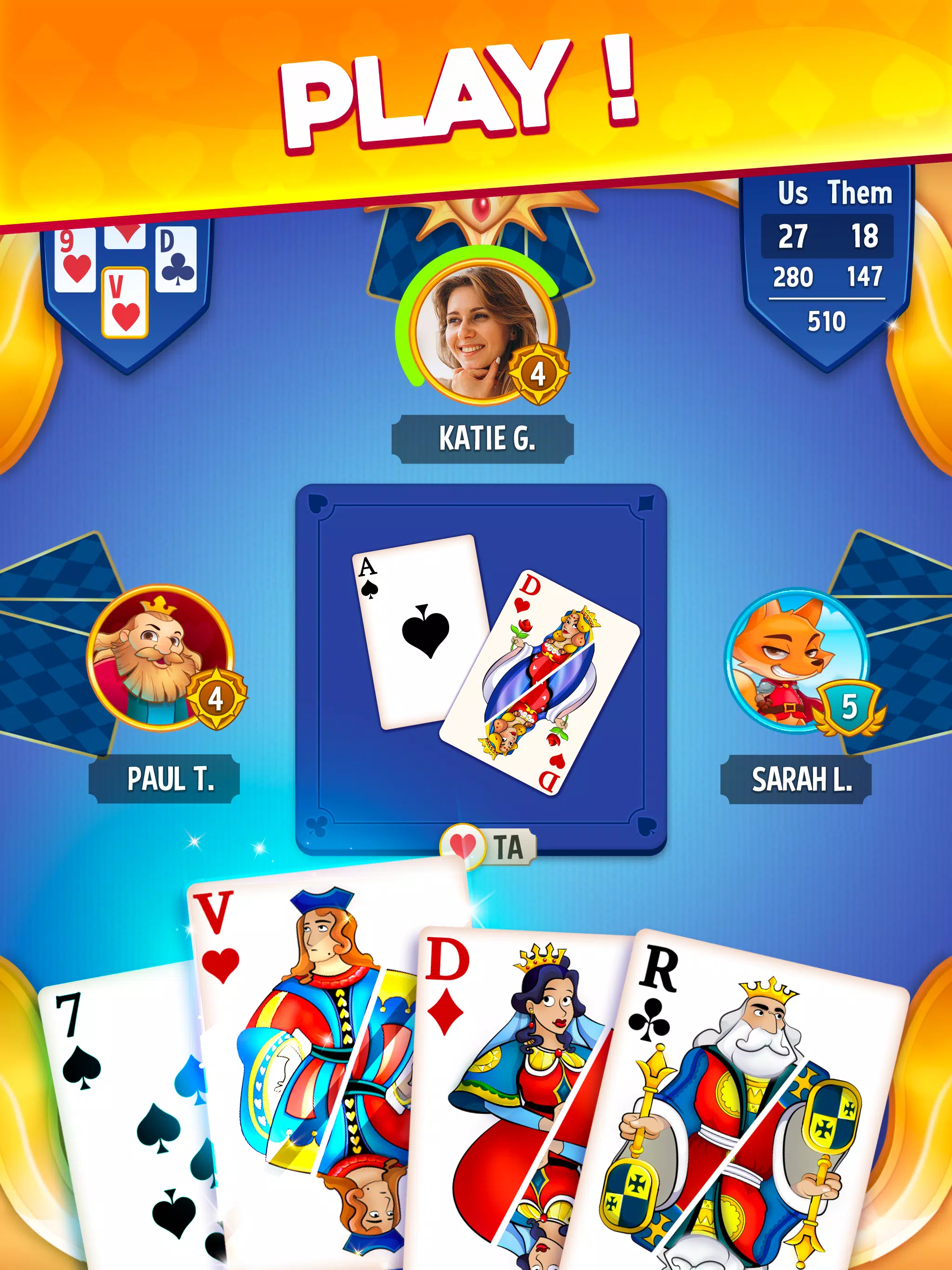 Belote Coinche - card game APK for Android - Download